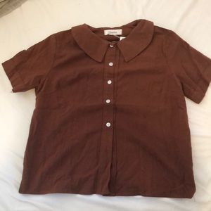 simple button up shirt